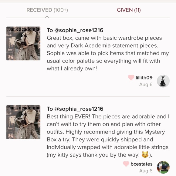 Dark academia style mystery box - Picture 13 of 13